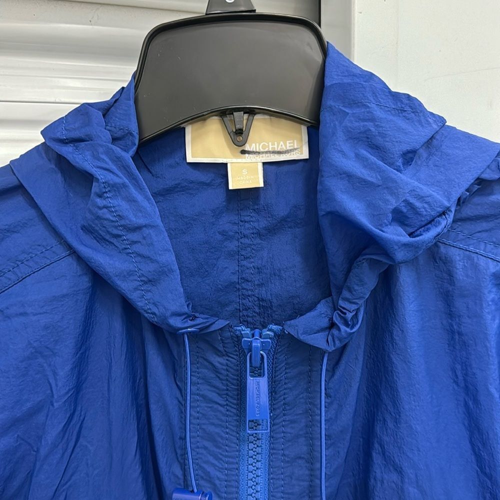 Michael Kors Paper Nylon Anorak in Blue. Size Small. NWT - Picture 6 of 7